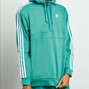 OVERSIZED ADIDAS QUARTER ZIP SWEATSHIRT